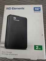 WD Elements Basic Storage extern Harddisk 2 TB USB3.0 NeuOVP