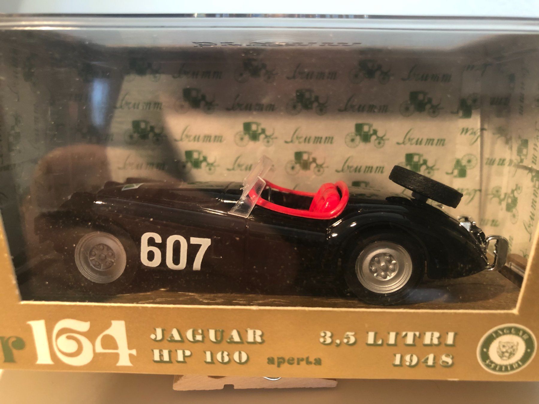 Jaguar Modellini d'auto: Brumm Modell 1/43   Jaguar  3.5Ltr – Usato da Wängi venduto da simca76
