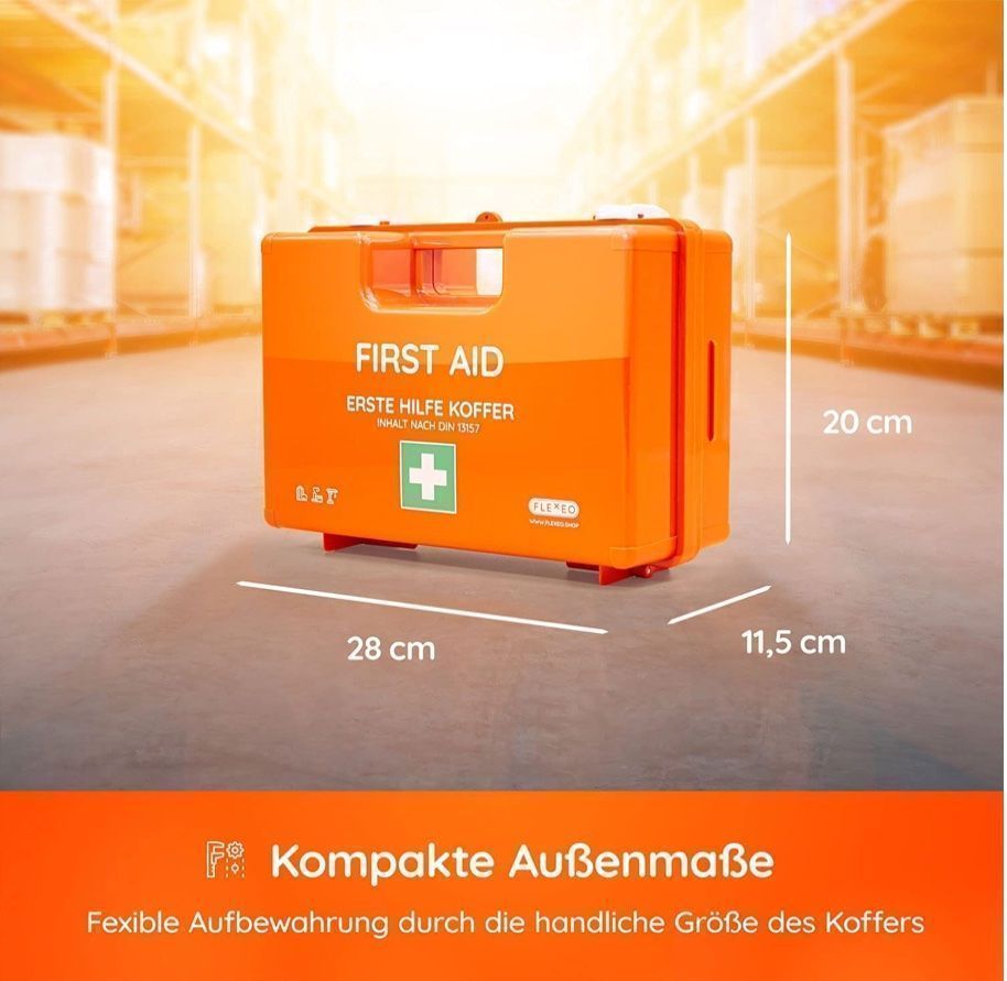 Kit di pronto soccorso: Erste-Hilfe-Koffer DIN 13157 – Nuovo e nell'imballaggio originale da Bülach venduto da StoreInShop.com 4