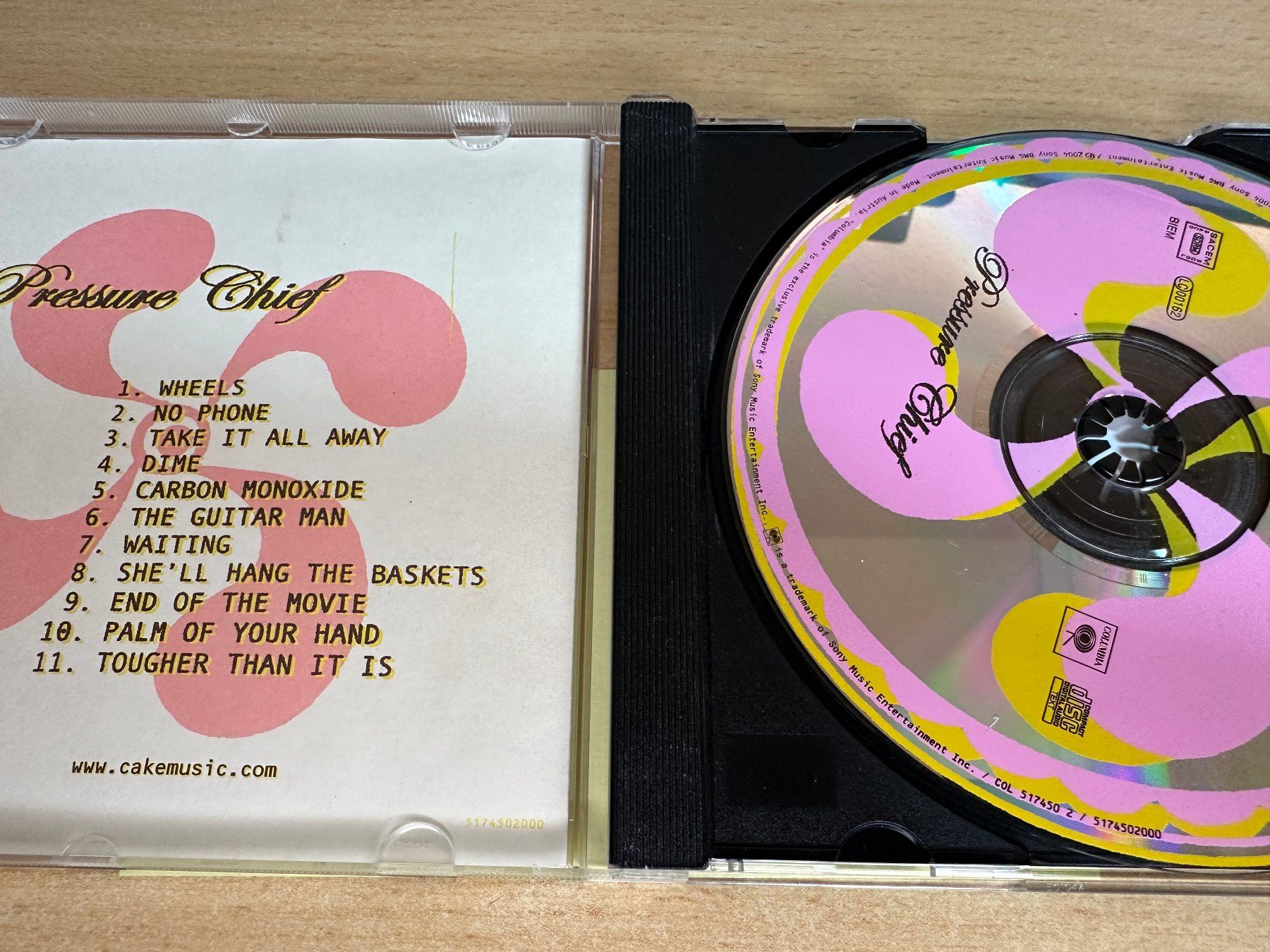 CD: L8 Cake – Pressure Chief – Usato da Rikon im Tösstal venduto da Alpenmutz 2