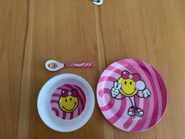 zak! Designs Smiley Kinder-Geschirrset