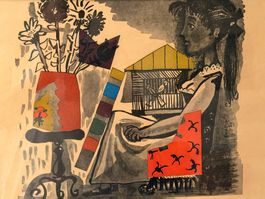 Roger CHAPUT 1959 - Original Signiert Litho
