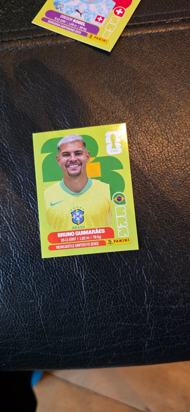 Panini Carte collezionabili: Panini Bild Bruno Gumaraes BRA 11 – Usato da Basel venduto da astra2011