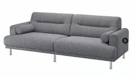 IKEA Sofa LÅNGARYD Gest So3 LEJDE hellgrau