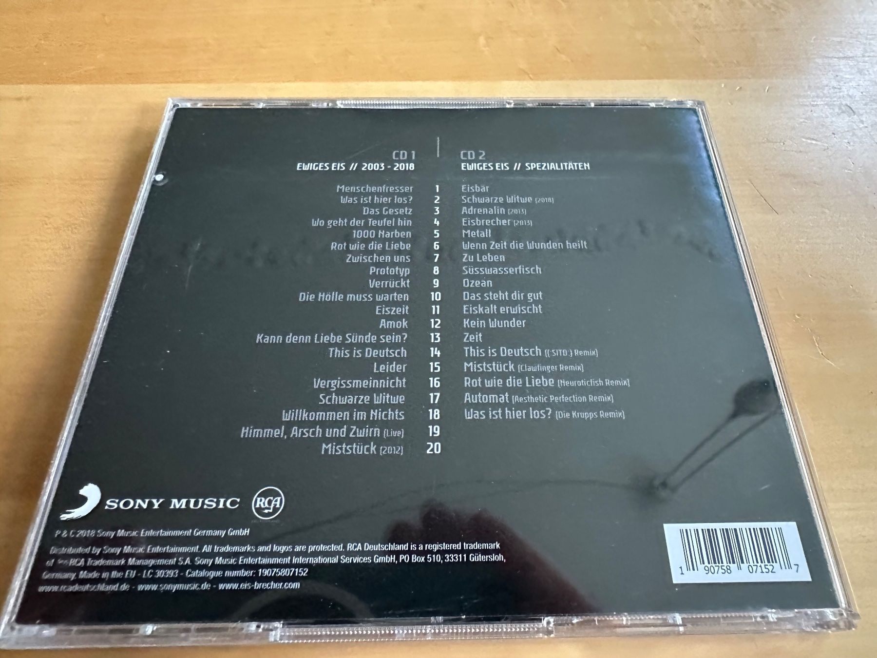 CDs: Eisbrecher: Ewiges Eis – D'occasion à Bern par mordswein 1