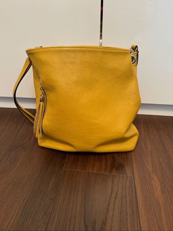 Handtasche warmes Gelb