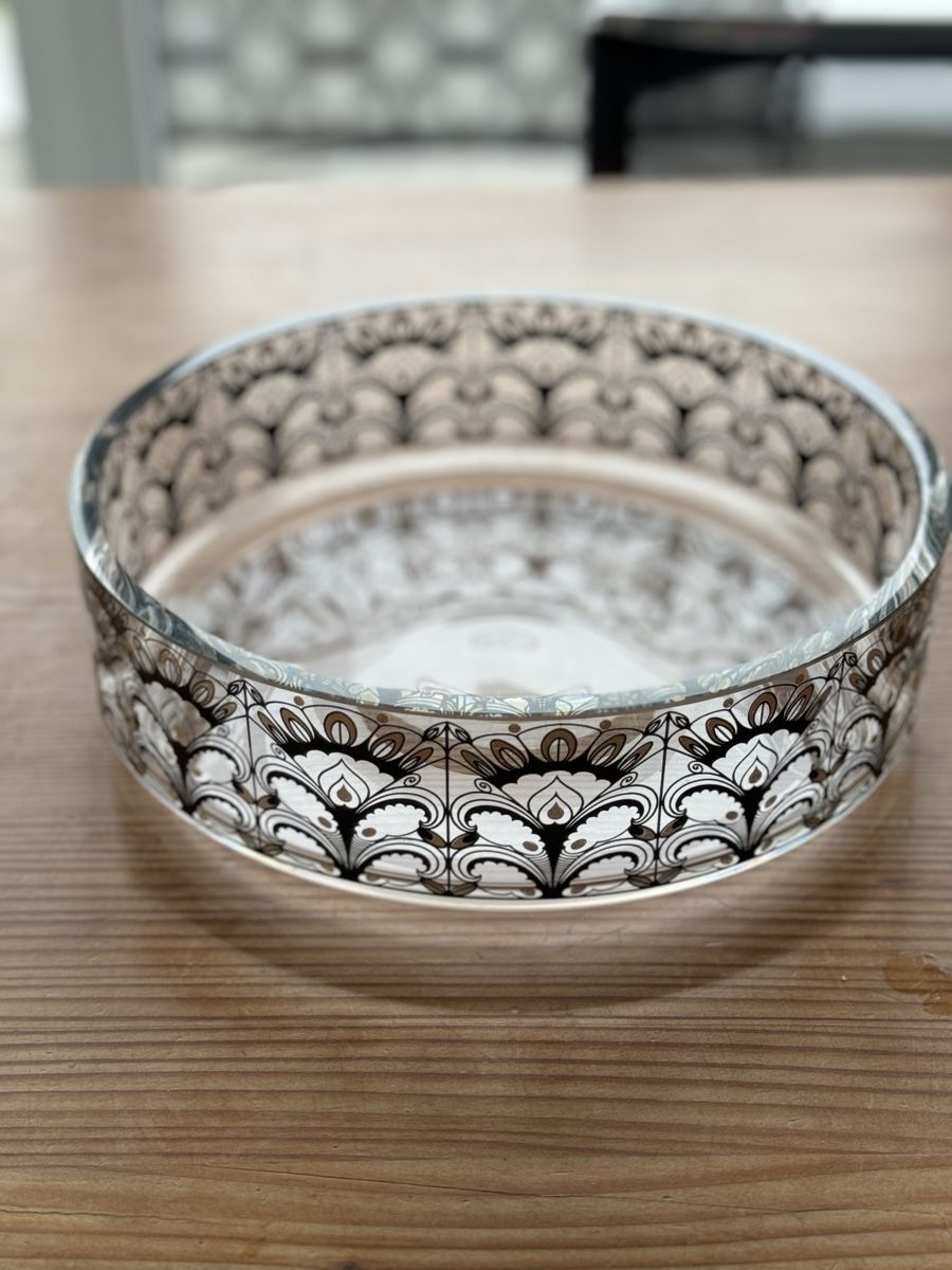 Ciotole: Classic Rose Rosenthal Glasschale – Usato da Lanzenhäusern venduto da Galaa