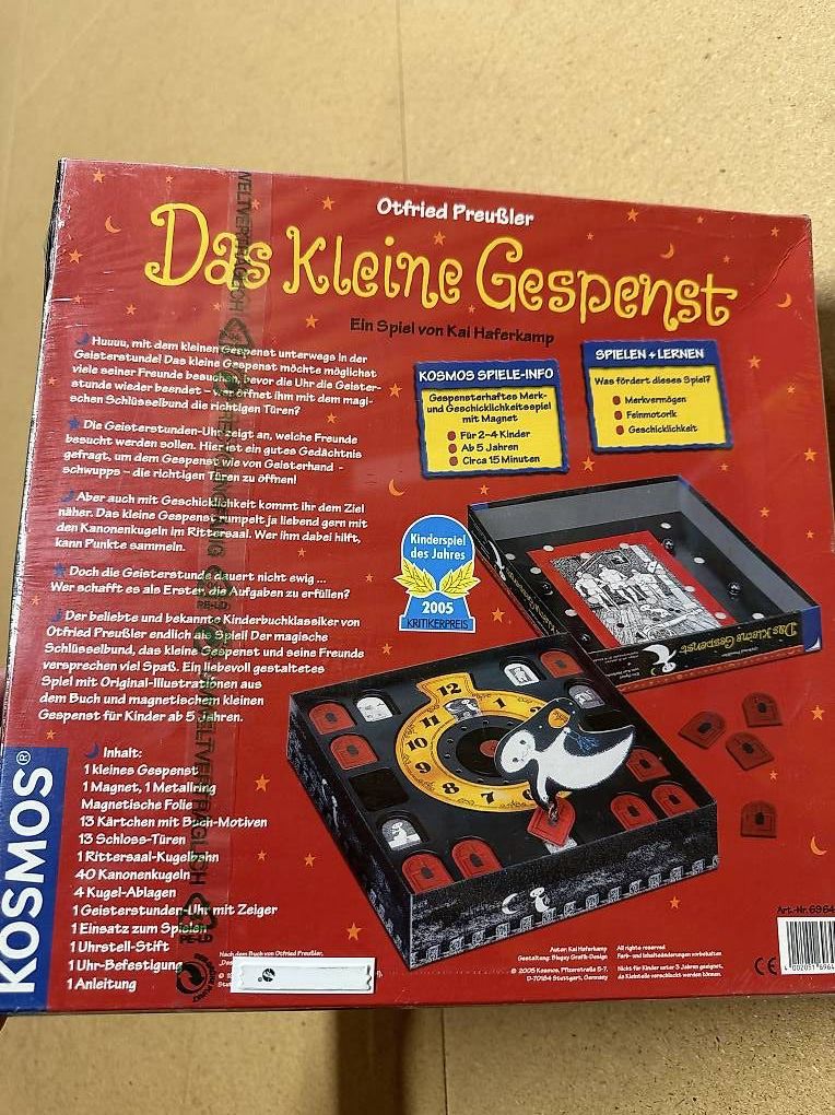 Giochi: Das kleine Gespenst  Spiel, ungeöffnet – Nuovo e nell'imballaggio originale da Neuenhof venduto da Noar_Roan 1