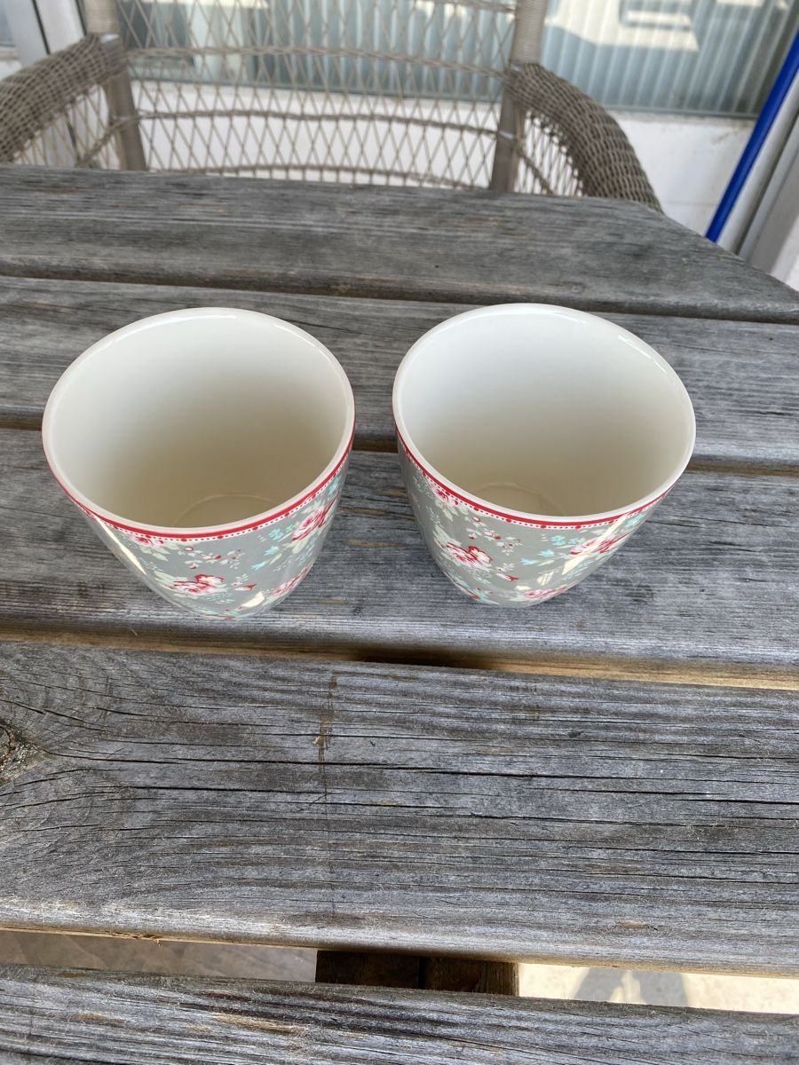 Greengate Tasses: Greengate Latte Cups – Neuf (Voir description) à Merligen par shalimar64 1