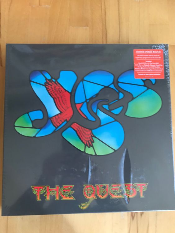 Yes - The Quest (Glow In The Dark Vinyl) BOX (Neu und originalverpackt ...