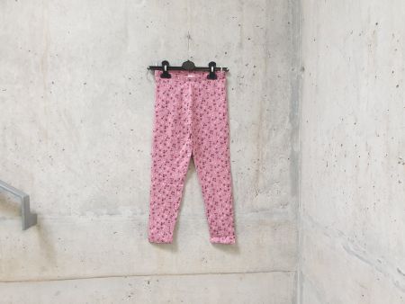 NEUF, Legging long épais C&A, vieux rosE, fille, 134