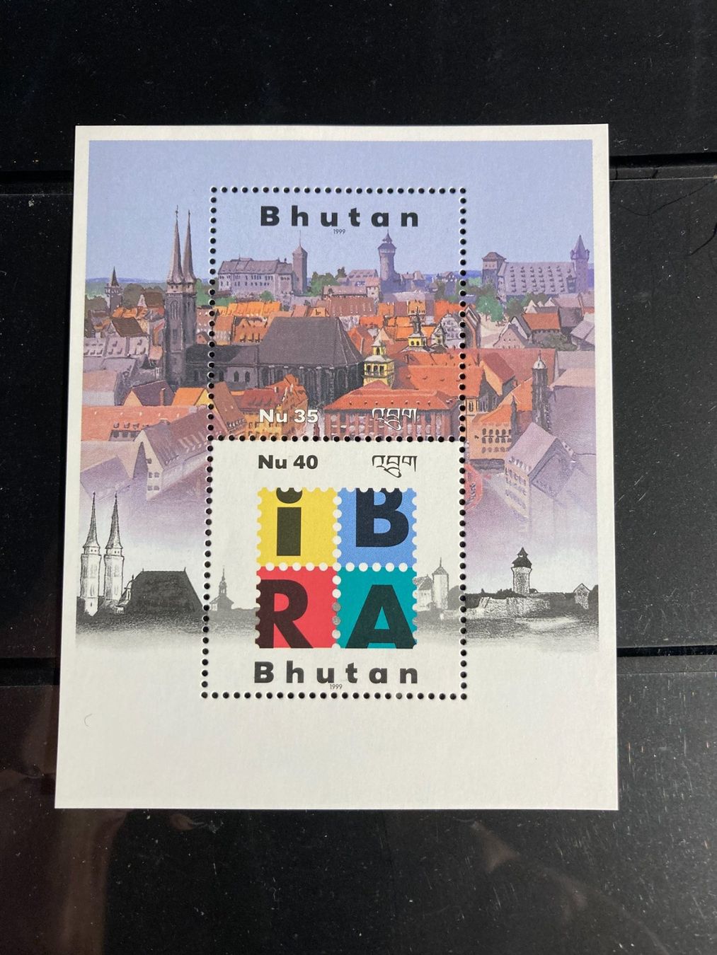 Tutti i francobolli: Bhutan 1999 Block IBRA postfrisch – Nuovo (secondo la descrizione) da Liestal venduto da schnueps