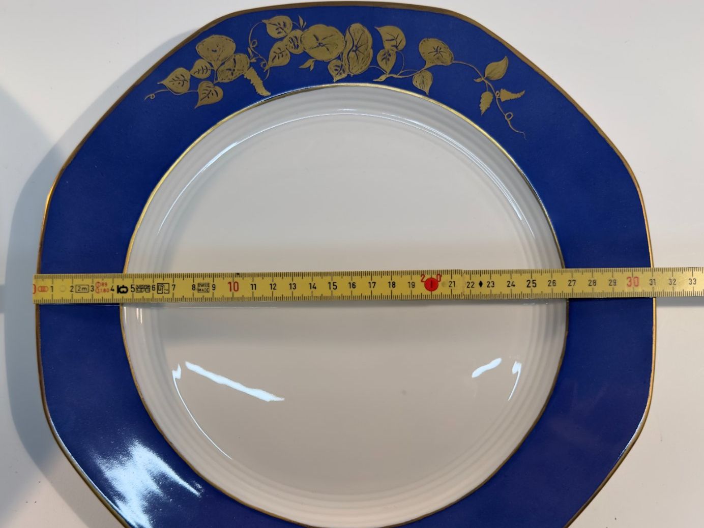 Piatti: 2 Grosse Teller mit goldenem Ornament – Usato da Dürnten venduto da RaschaKatz 3