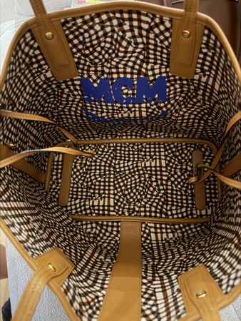 MCM Tasche Shopper Braun Top Zustand - Herbst Schnäppchen!