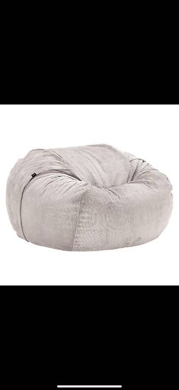 Poltrone: vetsak - Sitzsack Large Cord Velour - Platinum – Usato da Appenzell venduto da candy_ 1