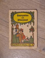 Antikes Gartenbuch "hausgarten und pflanzland"No.8 Bern 1930