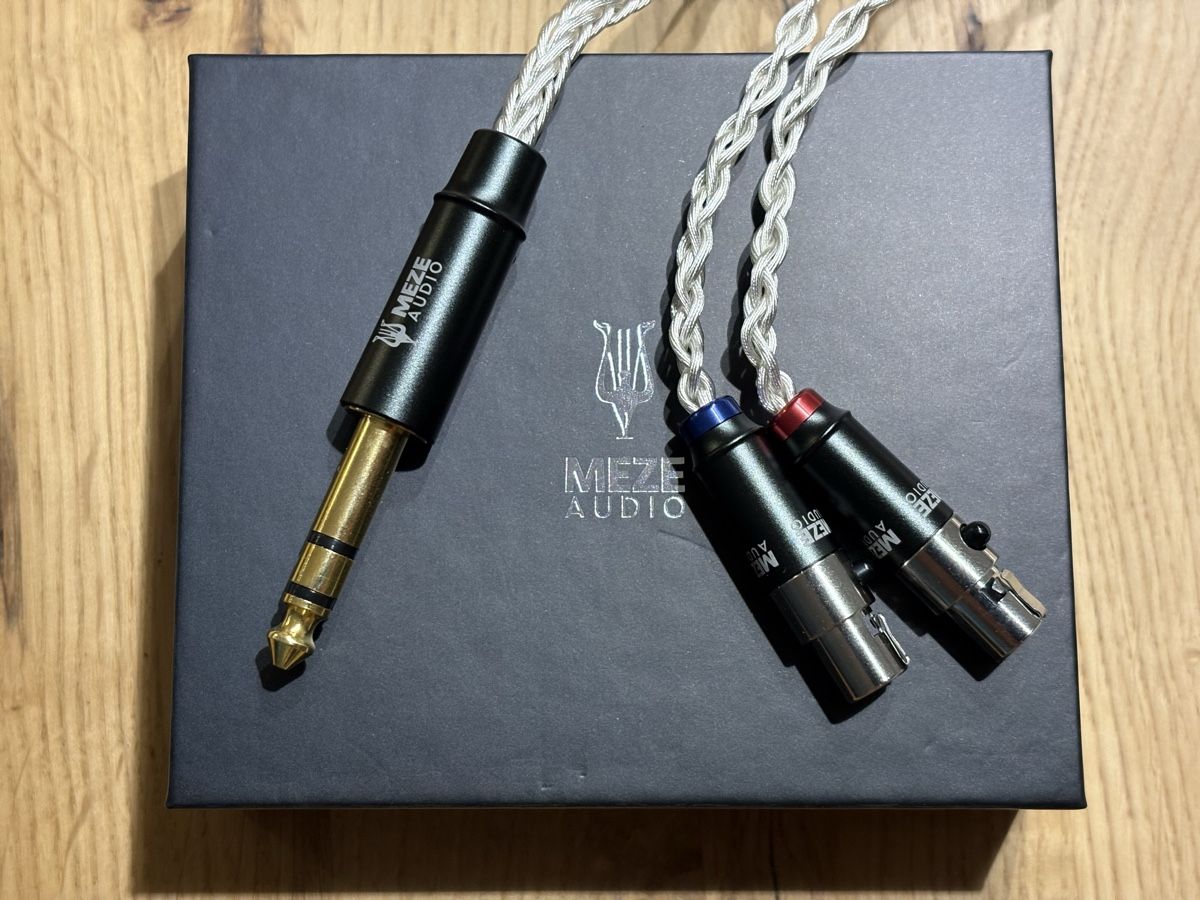 Cavi: Meze Audio Mini XLR Silver Premium Kabel 6.3mm – Nuovo (secondo la descrizione) da Bad Ragaz venduto da Sportfotograf