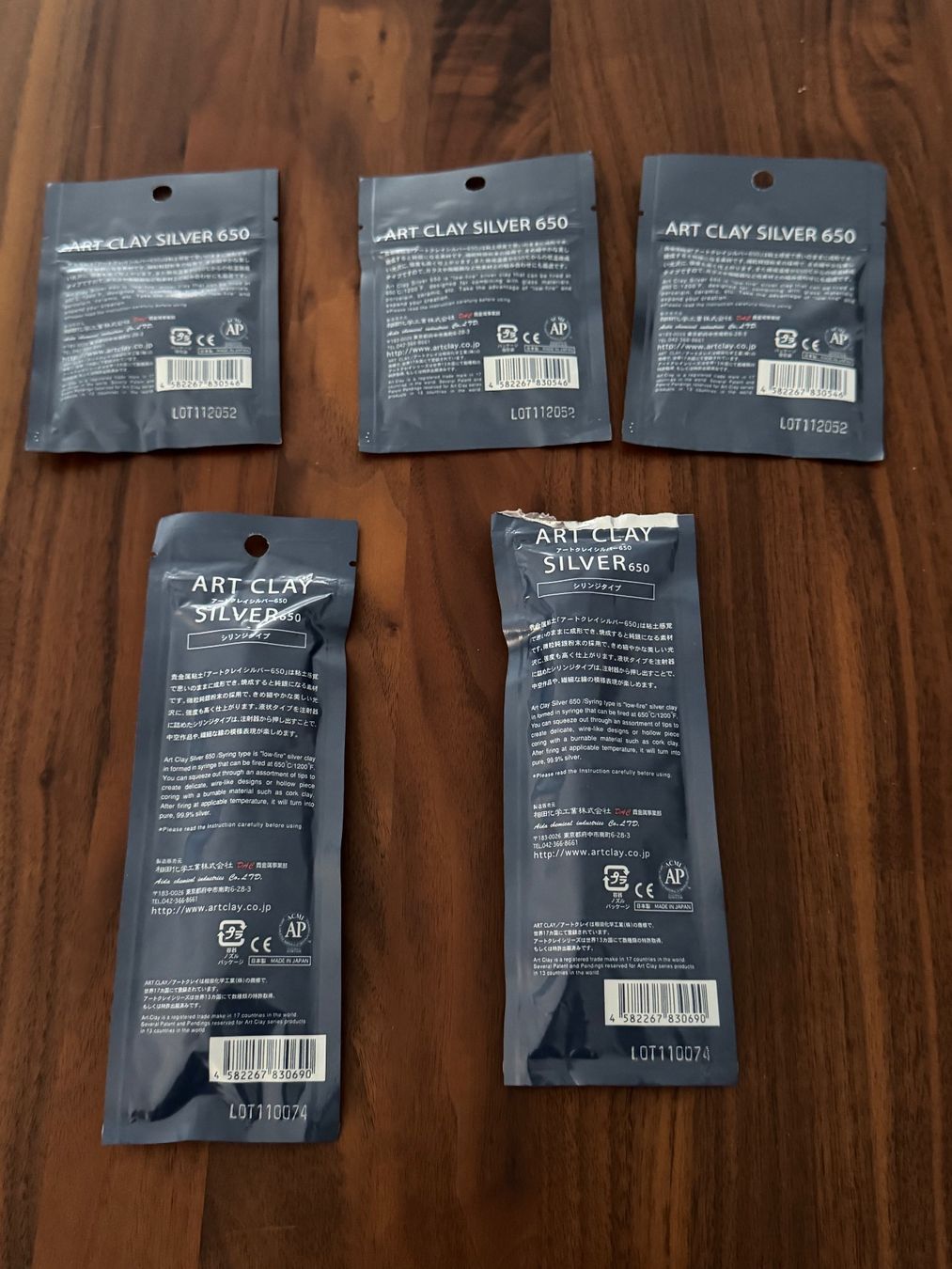 Materiale per modellare: 80g Art Clay Silver Modelliermasse – Usato da Kaiseraugst venduto da Drasa 1