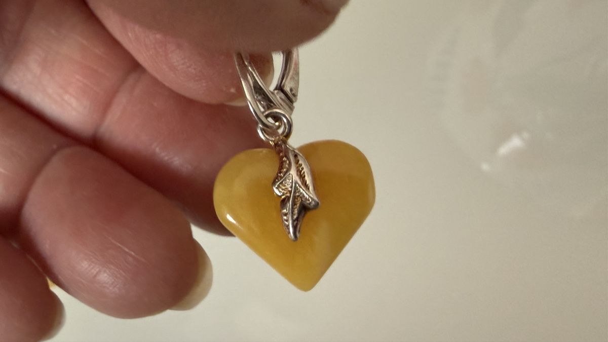 Orecchini pendenti & Orecchini a lobo: Bernstein Ohrringe in,  Silber 925, Valentinstag-Geschenk – Nuovo e nell'imballaggio originale da Ebikon venduto da Leonidas2 4