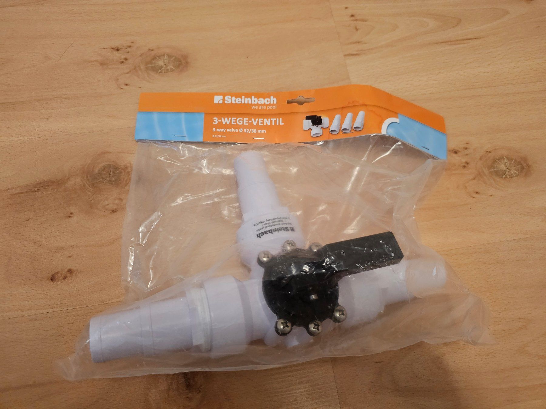 Schwimmbad: 2x Steinbach 3-Wege-Ventil Ø 32/38 mm – Neu und originalverpackt aus Leimbach AG von jaja79 1