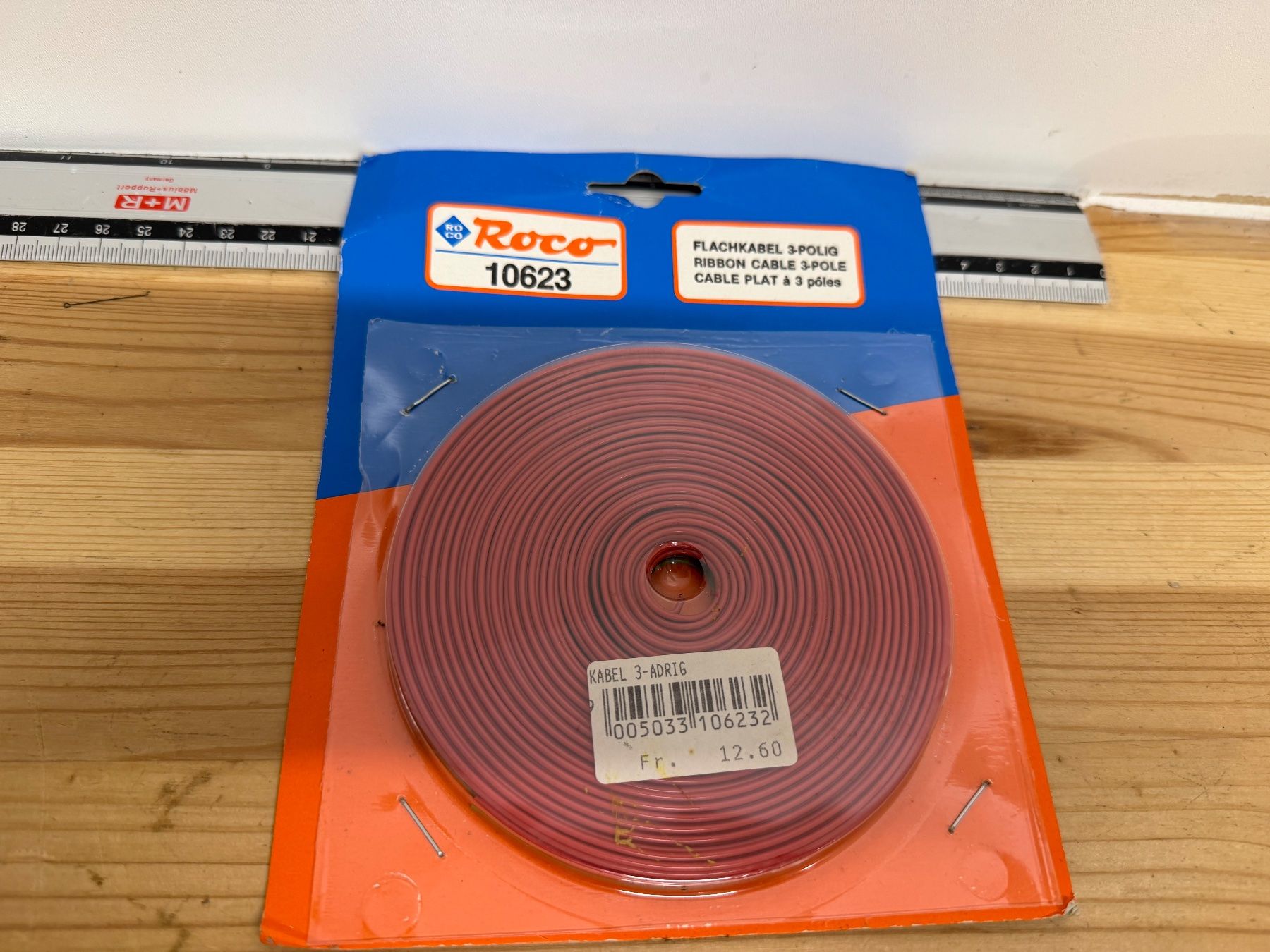 Roco Modelleisenbahnen: Roco 10623 Flachkabel 3 Polig – Gebraucht aus Büsserach von ModellbahnDepot