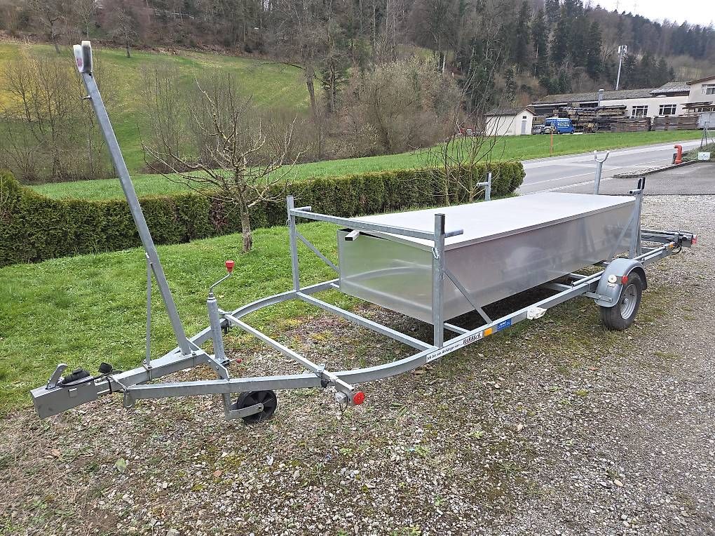 Barche: Katamaran Anhänger mit Alukiste  – Usato da Uerkheim venduto da celi9 4