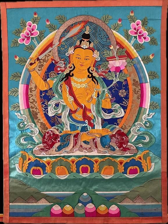 Dipinti: Tangka Buddha Manjushri – Usato da Caslano venduto da bri_5jft