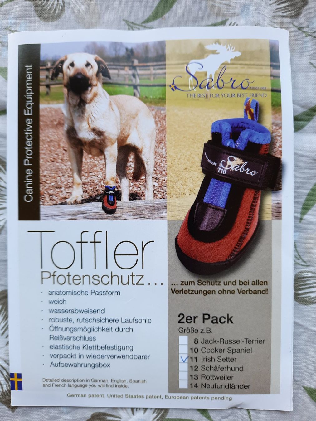 Abbigliamento: Pfotenschutz Hundeschuh – Nuovo (secondo la descrizione) da Oetwil am See venduto da smart9 1