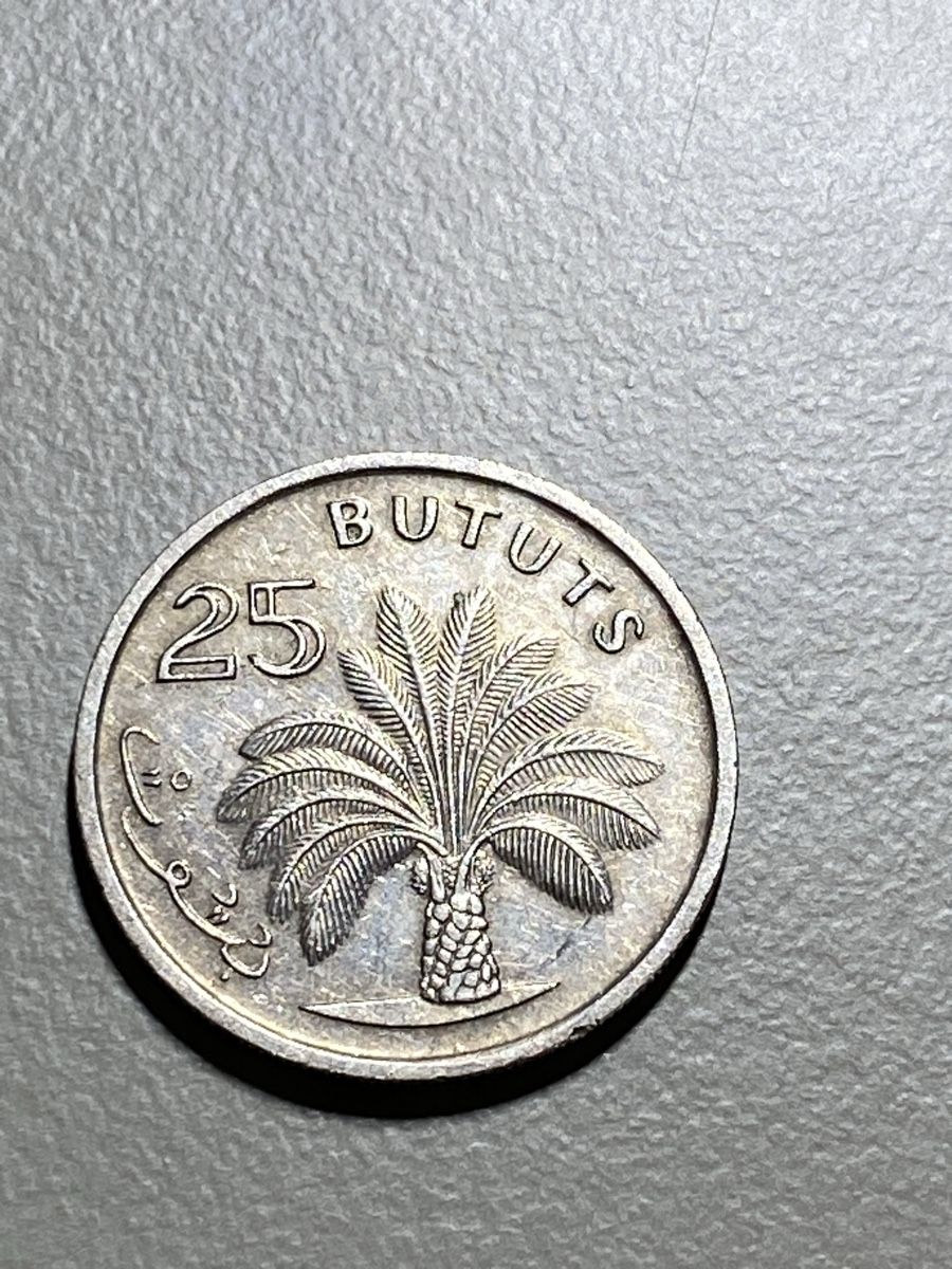 Tutti le monete: Gambie - 25 bututs - 1971 – Usato da Payerne venduto da Mike1682