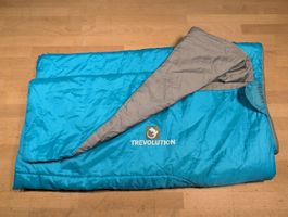 Trevolution Schlafsack Lixi blau grau