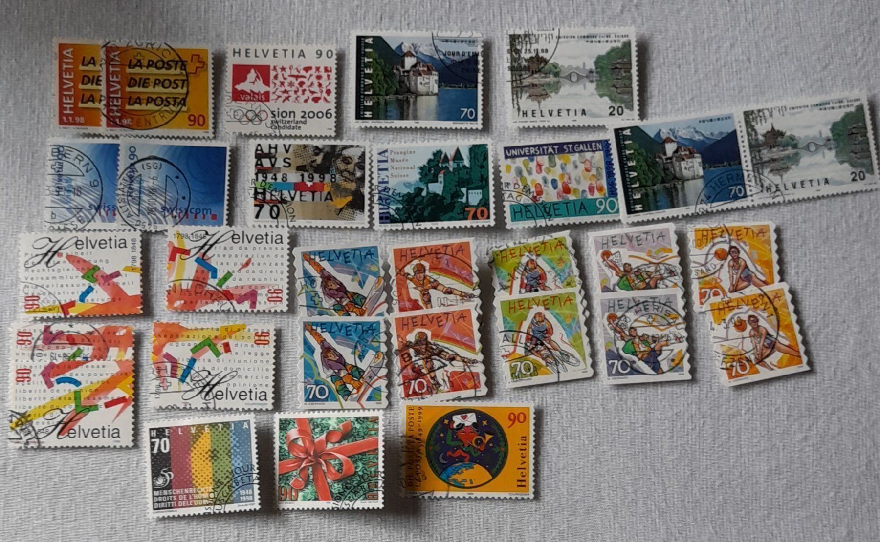 Tous les timbres: Frei und werbemarken 1998 – D'occasion à Balgach par SIMEON27
