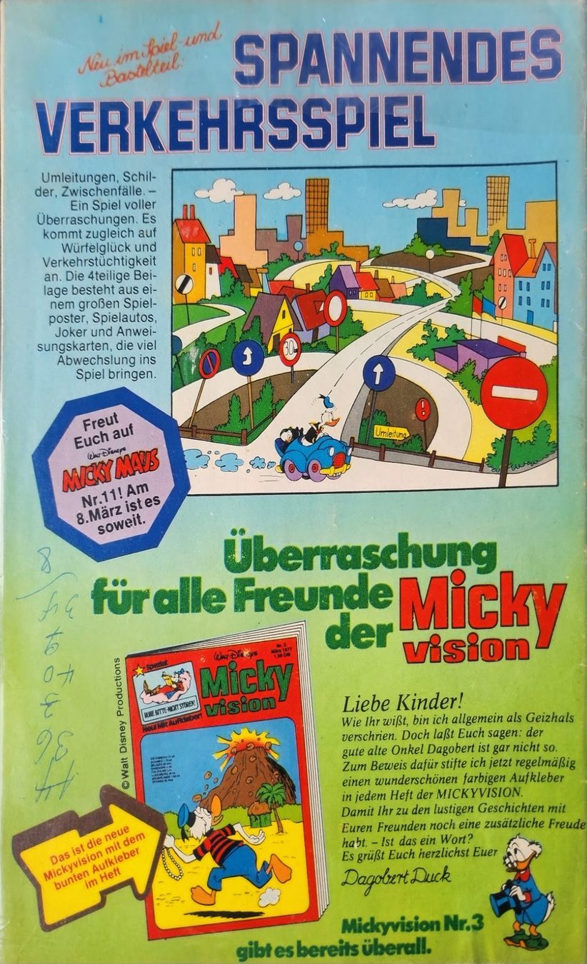 Fumetti: Micky Maus Comic von 1977 Nr.10/5. 3. – Usato da Niederurnen venduto da Ghost.recon 1