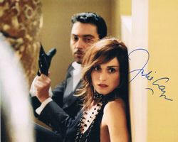 Julie Gayet 1972- Autogramm signiert Foto 20x25cm