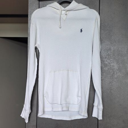 🐸 POLO RALPH LAUREN HOODIE S UNISEX WAFFELGEWEBE