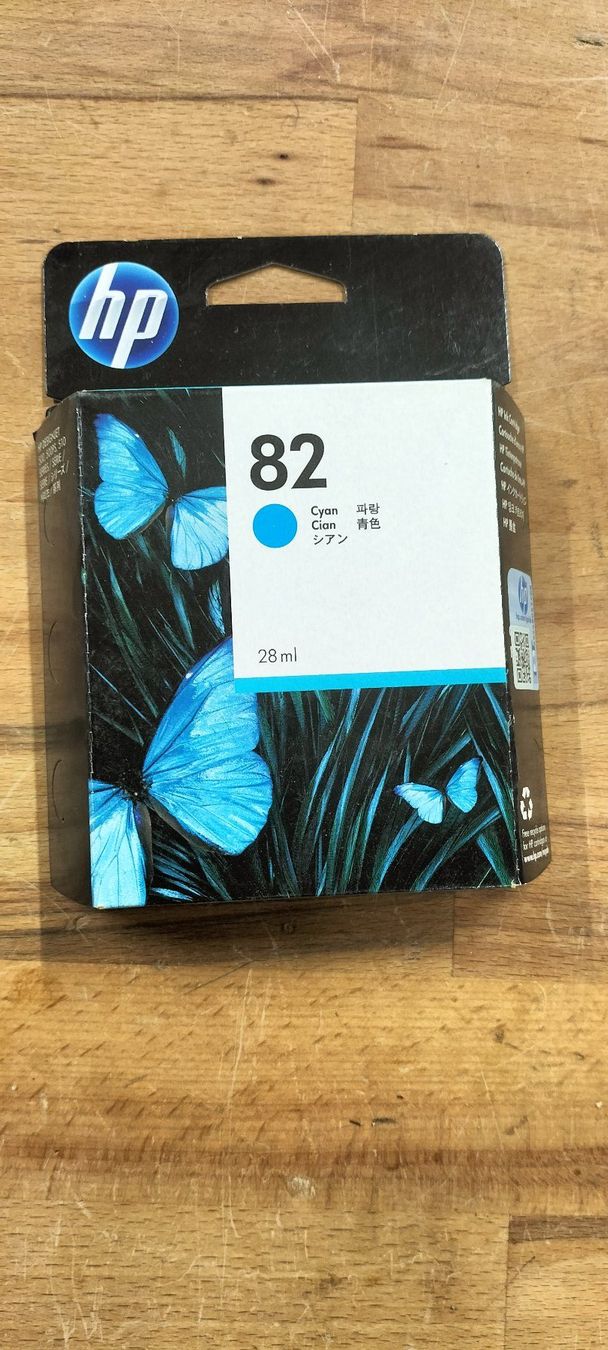 Hewlett Packard Cartucce per stampanti & toner: Druckerpatrone HP 82 – Nuovo e nell'imballaggio originale da Kerzers venduto da Pachystachys