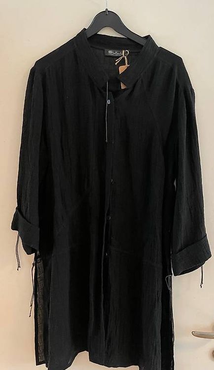 Manteau Femme SULU KERSTIN BERNECKER – Laine Noire Et Blanche, Style EXETER – Occasion Très Bon état, Coupé Chic !
