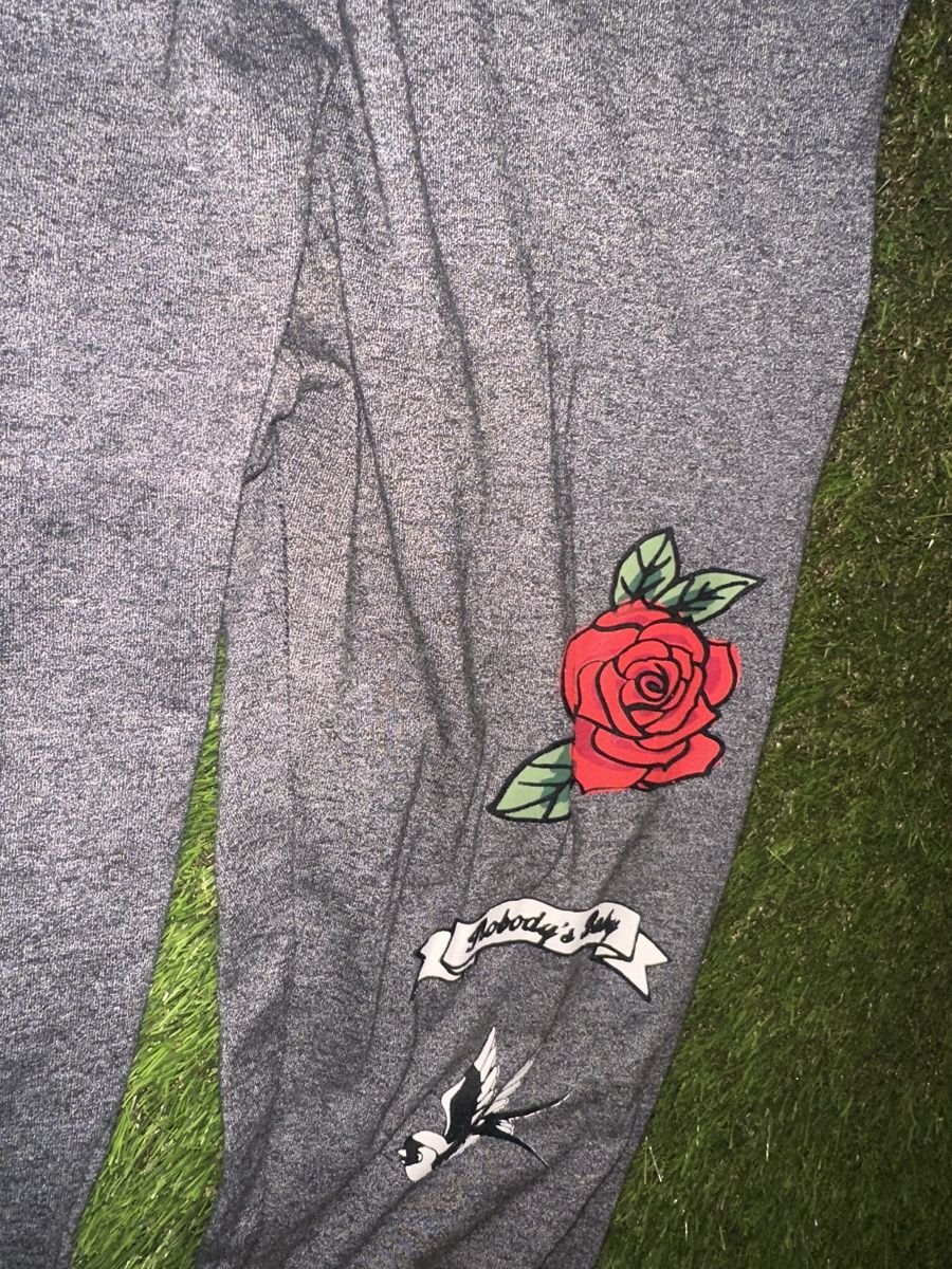 Tally Weijl Leggings: Leggins Grau mit Motiven – Nuovo (secondo la descrizione) da Oberurnen venduto da jasmin2fel 4