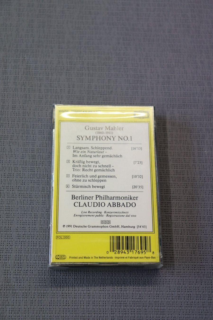 Cassettes audio: DCC Kassette Berliner Philharmoniker – Neuf (Voir description) à Boniswil par Ubabo 1