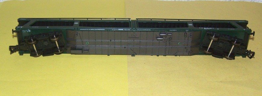 Fleischmann Modellini di ferrovie: Fleischmann H0 5284: Autotransporter DDm 915, DC – Nuovo (secondo la descrizione) da Brüttisellen venduto da Rentner44zh 2