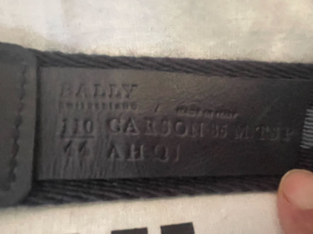 Bally Cinture: Bally Carson Belt size 110/44 – Usato da Comano venduto da alice_x26x 6
