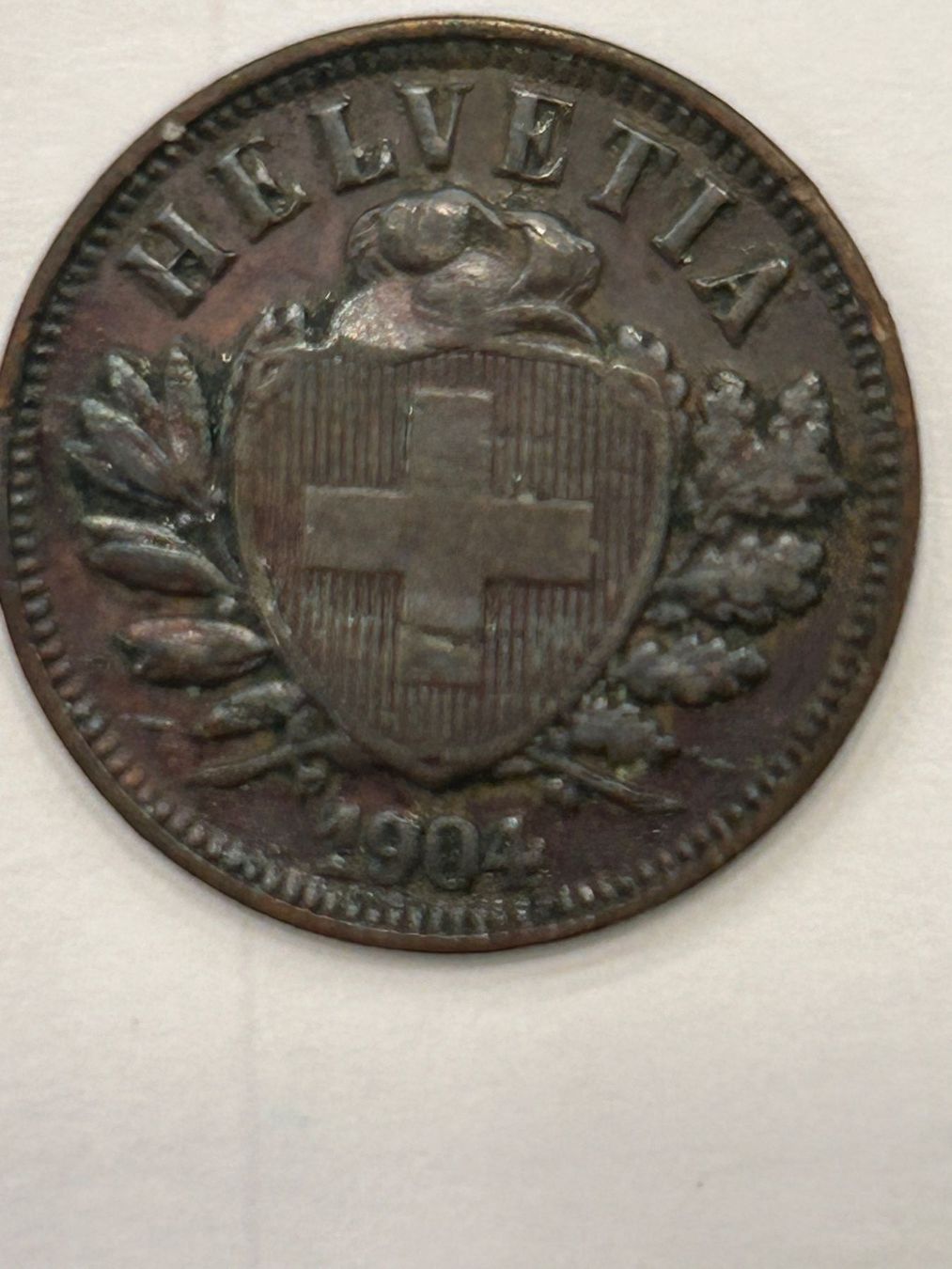 Tutti le monete: 1 mal 2 Rappen 1904 – Usato da herisau venduto da hb_gold