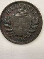 1 mal 2 Rappen 1904