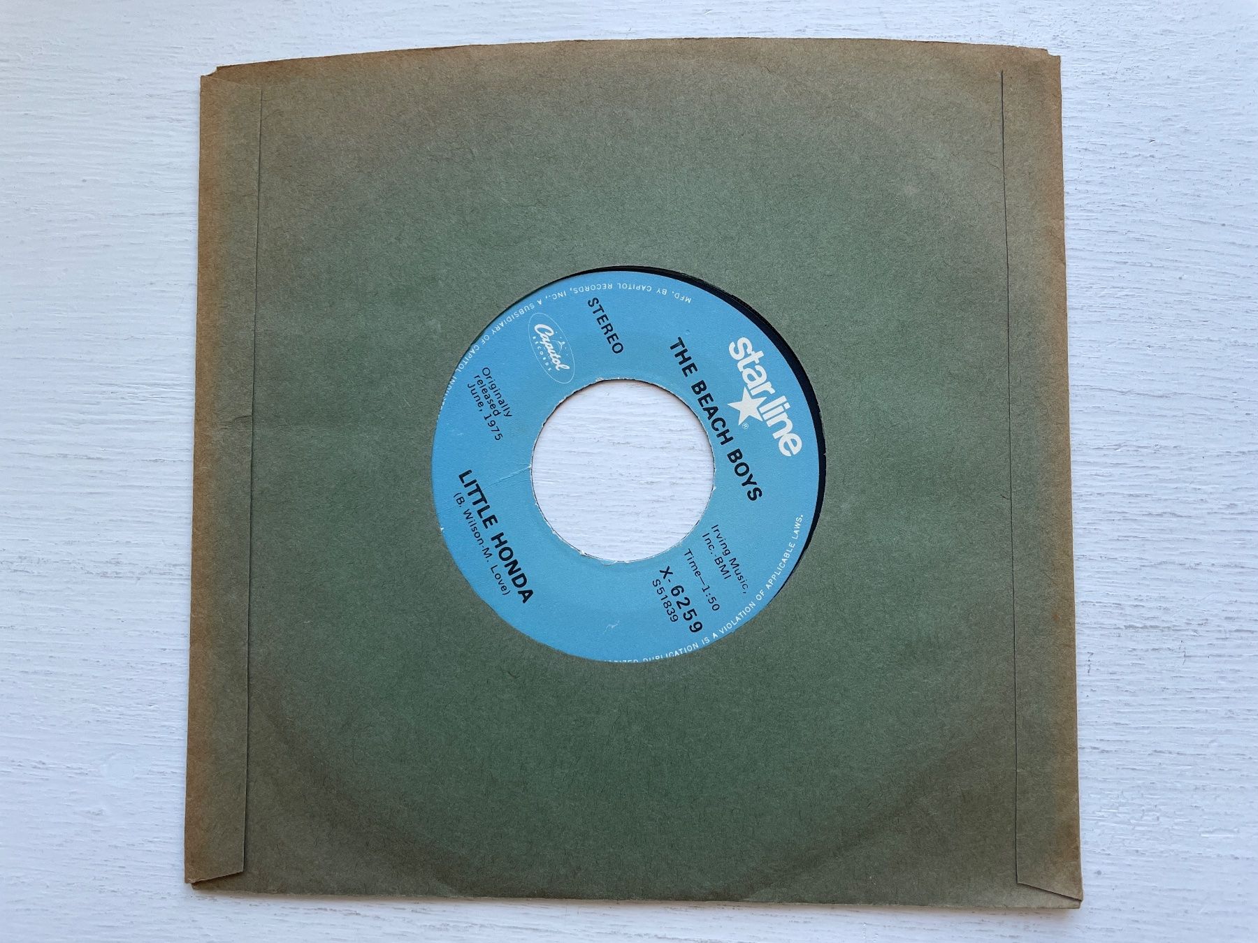 Dischi in vinile: Beach Boys - Barbara Ann - 7" Single, 1975 – Usato da Zürich venduto da Andy_t71 1