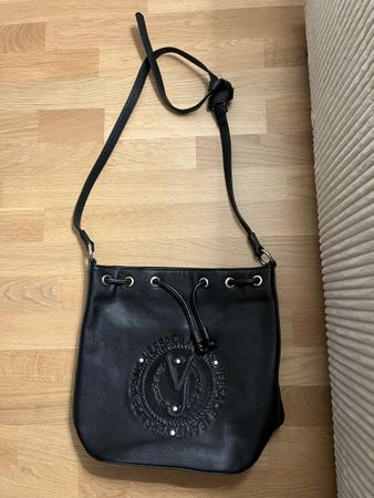 Schwarze Versace Jeans Handtasche, neuwertig! Top!