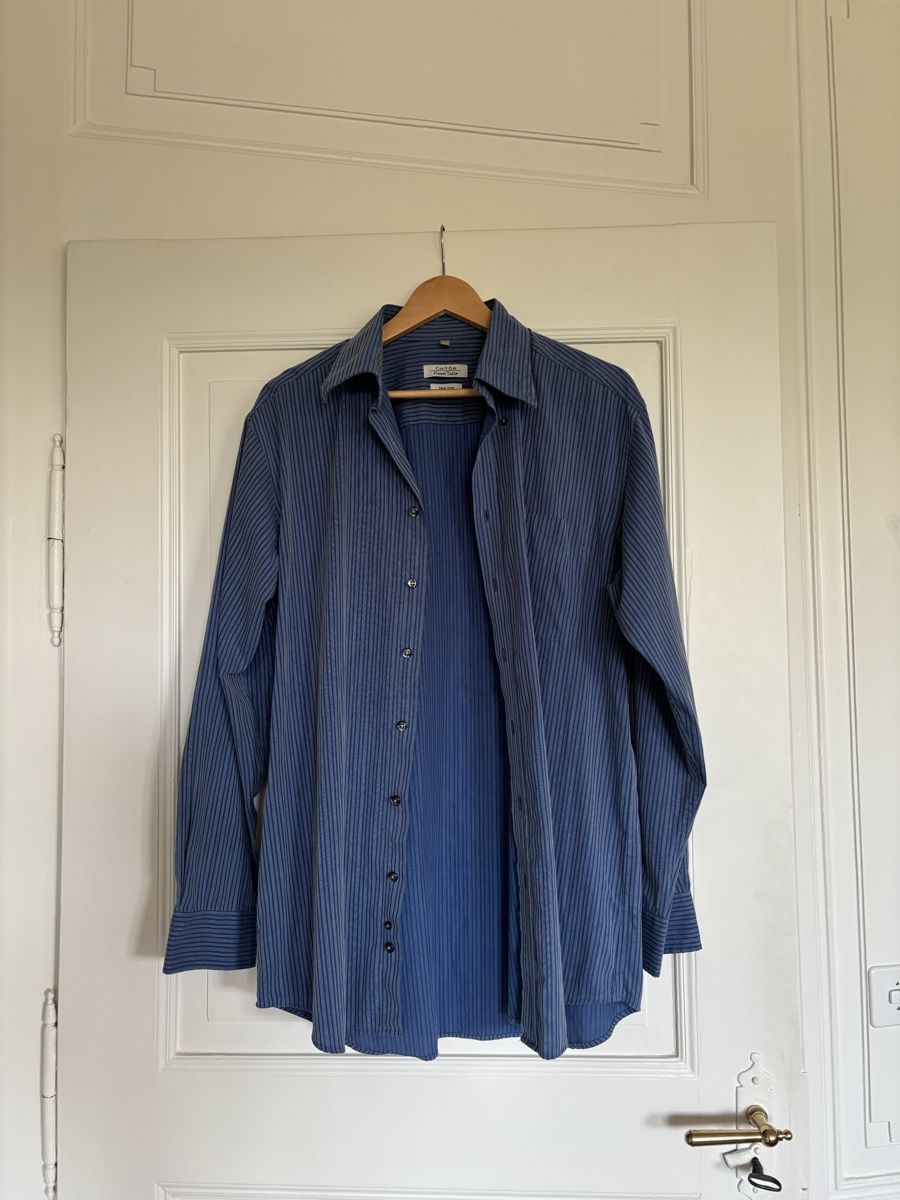 Camicie: Vintage Hemd gestreift 100% Baumwolle Gr. L – Usato da Bern venduto da emski