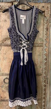 Dirndl MarJo blau Grösse 34 guter Zustand