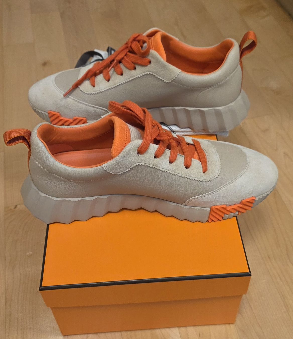Hermès Herrenschuhe: Hermes Bouncing Sneakers Gr.41 – Gebraucht aus Hildisrieden von Beka23 1
