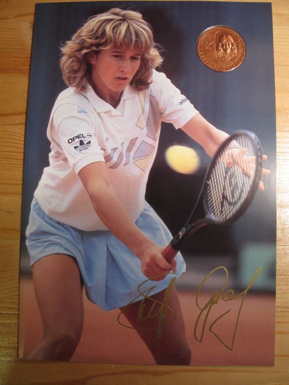 Sport Steffi Graf 1988 Pro Olympia Medaille Kaufen Auf Ricardo 8534