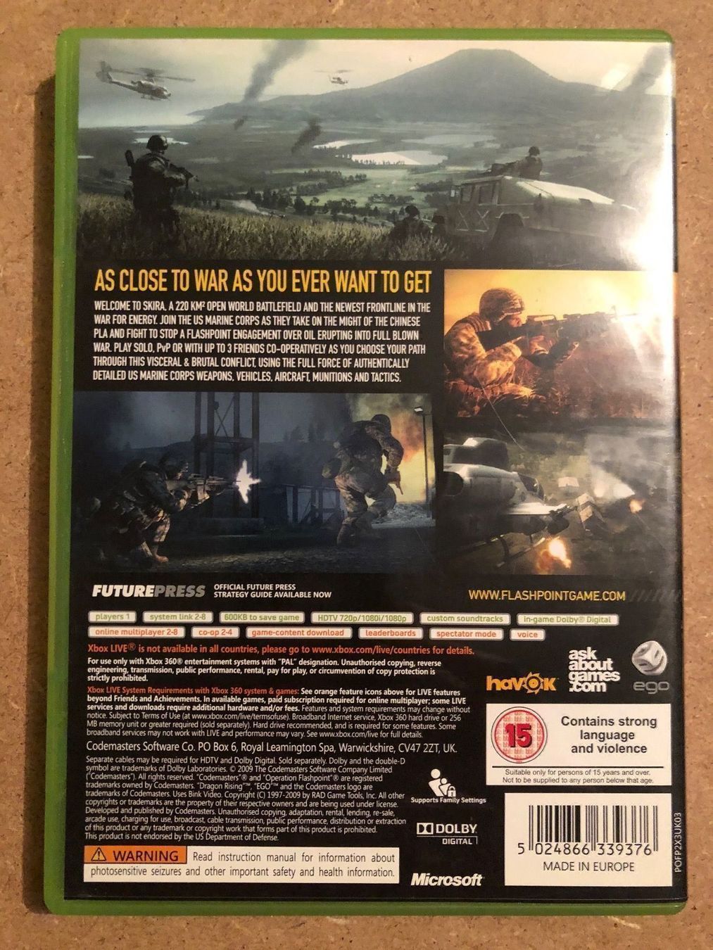 Microsoft Jeux: Operation Flashpoint Dragon Rising – D'occasion à Kestenholz par Mad18 1