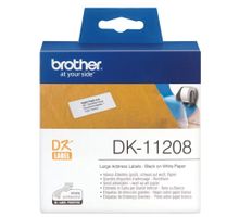 3x BROTHER Etikettenrolle DK-11208 (21112)